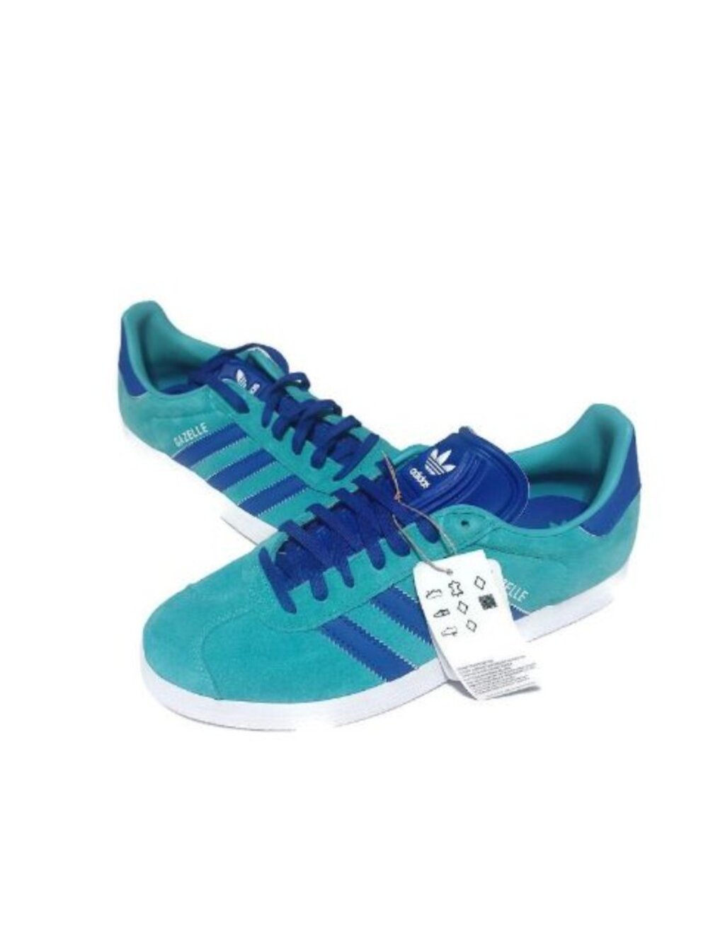 Adidas Gazelle Seattle Sounders Sneakers Mens 7.5 Womens 8.5 Shoes Orca Mint New - Picture 5 of 10